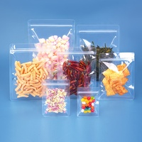 Sachet Doypack Personnalisé avec Logo, Qualité Alimentaire PET+CPP, Anti-Odeur, Fermeture Éclair, Fond Plat Transparent pour Aliments pour Animaux et Chips