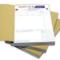 Livre de commandes personnalisé reçu facture 1 2 3 4 5 6 plis 9.5x11 pouces NCR ordinateur continu rame de papier autocopiant