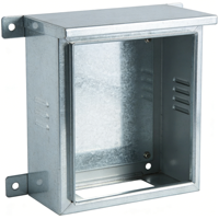 Caja de Acero Galvanizado, Fabricación Personalizada con Placa de Montaje con Cerradura, Gestión Térmica, Servicio Integral