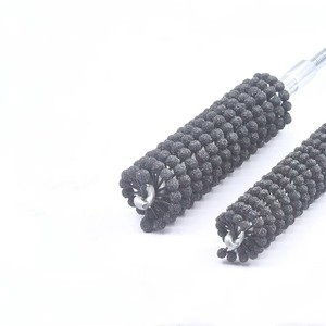320 #   Brosse à tête sphérique en SiC à manche long de 220 mm pour le débavurage des cylindres de moteur et le polissage des trous transversaux - Product Image 2