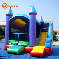 Ceyu Château gonflable commercial robuste pour enfants, trampoline et structure de jeu personnalisée pour fêtes