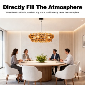 Lámparas de Araña de Cristal Modernas de Lujo para Comedor, Hotel, Sala de Estar, Estilo Nórdico - Product Image 6