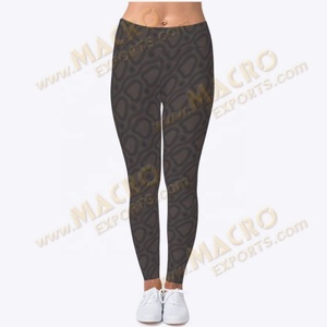 เลกกิ้งรัดรูปสำหรับสตรีสไตล์ออกกำลังกายในเมืองแห้งเร็วระบายอากาศได้ดีปรับแต่งสีได้โลโก้ด้านหน้า - Product Image 6