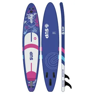 E SUP China factory stand up race double layer inflatable racing sup board water sports