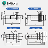 Sensor Ultrasónico Impermeable BXUAN UB4000-M30 200-4000mm 4-20mA 0-10V NPN PNP IP65 para Nivel de Agua en Tanques