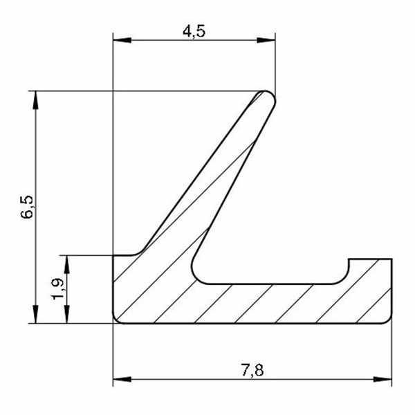 Guarnizione Deventer M 543 (PVC)