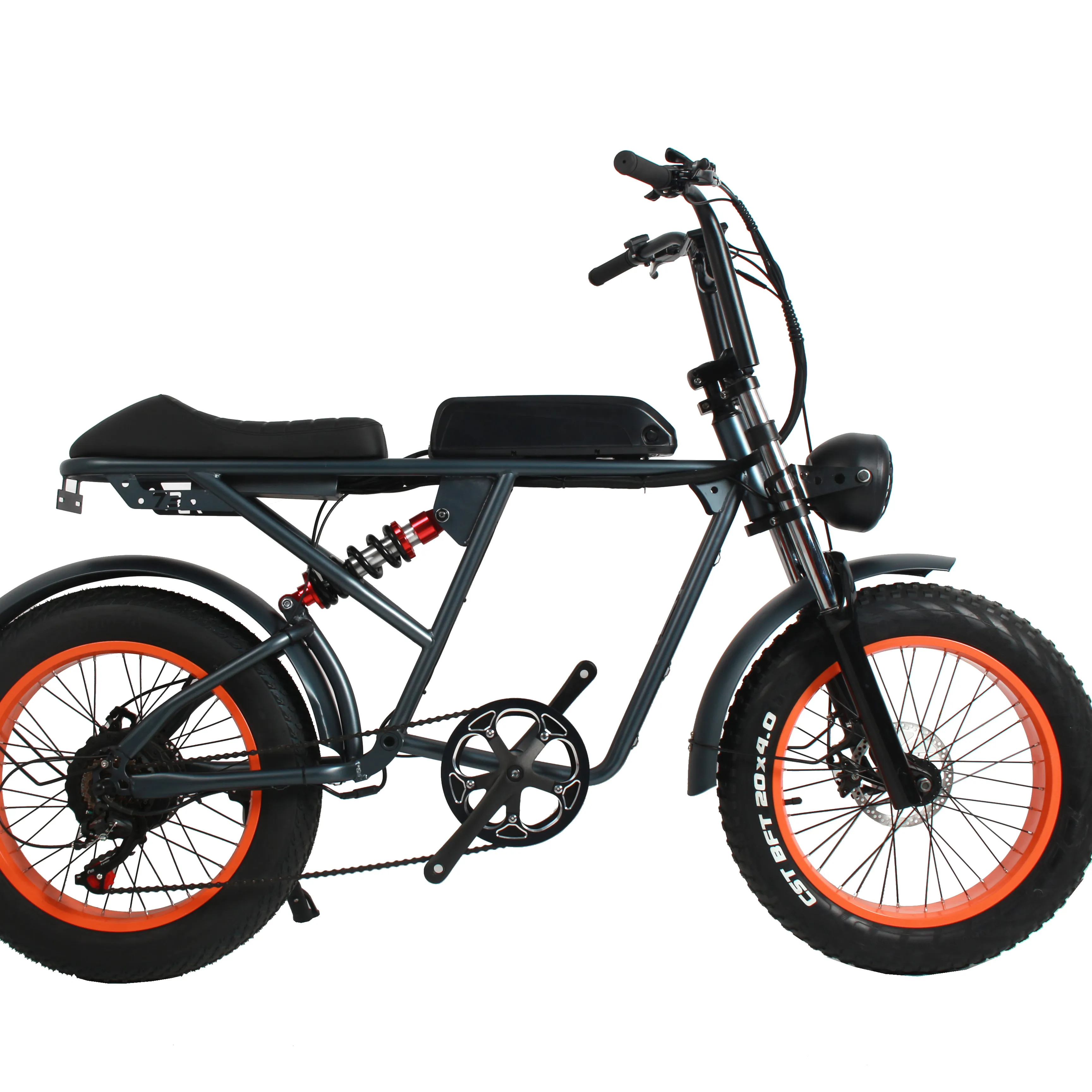 Using Selected Materials Quad Electric Dirt Kids Carbon Frame Snow Bike commute ebike fat tire snow bike