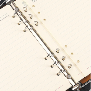 A4 Leather Zipper Portfolio Organizer Professional Business Folder Personalized <strong>Document</strong> Custom Embossed Leather Folders - Product Image 4