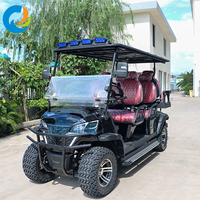 Robetaa Mini Buggy Tout-Terrain Pas Cher, Voiturette de Golf Tout-Terrain 6 Places