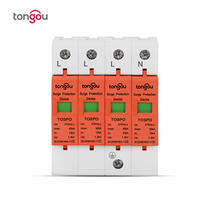 อุปกรณ์ป้องกันไฟกระชาก AC SPD 1P/2P/3P/4P AC275V ป้องกันฟ้าผ่า 15KA-40KA M283 - Product Image 4