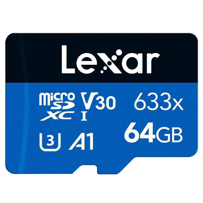 Lexar-بطاقة ذاكرة أصلية, Micro TF sd 32GB 128GB 512gb 64gb بطاقة ذاكرة فلاش 256GB Class10 للهاتف والكمبيوتر الشخصي الكاميرا