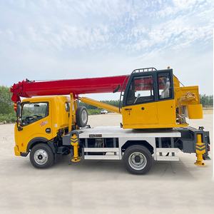 <span class=keywords><strong>6t</strong></span> רכוב משאית מרוכבים עם 7-סעיף טלסקופית בום הידראולי המשאבה & תיבת הילוכים 27m גובה הרמה - Product Image 3