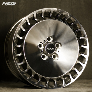 NJQS Dövme Yüksek Performanslı Özel Yolcu Araba Jantı Alüminyum Alaşımlı Jant BMW Mercedes-Benz Buick 5x120 5x112 17-24 İnç için - Product Image 2