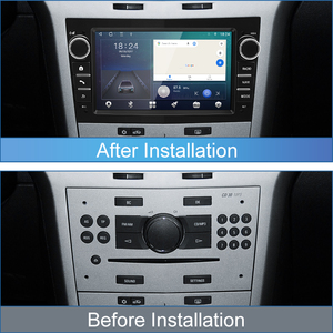 HFMidia Lecteur GPS Auto 7 pouces 2 Din Android 14 CarPlay sans fil pour Opel Astra Antara Zafira Corsa Vivaro Meriva Veda Radio - Product Image 2