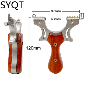 Slingshot en acier inoxydable durable haute puissance pour enfants Tir de précision en plein air et chasse - Product Image 6