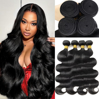 Offre de lots de mèches de cheveux humains bouclés de 10 à 30 pouces, 100% vierges, bruts, double épaisseur, qualité supérieure 15A, vente en gros