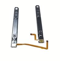 Rail de glissière gauche/droite de remplacement pour manette Joy-Con, en plastique