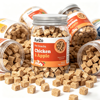 Friandises lyophilisées pour chiens OEM/ODM, poulet, canneberge, citrouille, nourriture pour chats, renforce la force, aide à la digestion, améliore l'immunité