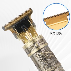 충전식 헤어 트리머 T9 빈티지 조각 무선 남성용 전문 면도기 트리머 홈 개인 관리 - Product Image 5
