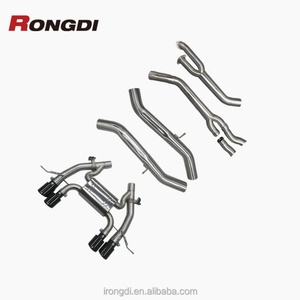 Système d'échappement Catback à soupapes en acier inoxydable RD pour BMW G80 M3 G82 M4 3.0T 2019-2024, système haute performance à haut débit - Product Image 3