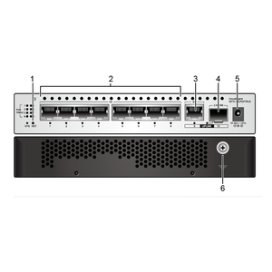 Commutateur réseau S5731-L8P2HT-RUA 98011782 avec 8 ports 10/100/1000BASE-T, PoE+, 1 port SFP <span class=keywords><strong>hybride</strong></span> GE, 1 port 10/100/1000BASE-T - Product Image 1
