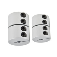 Coupleur Flexible en Aluminium, connecteur de 5x8mm à 8mm, moteur cannelure, accouplement d'arbre Flexible