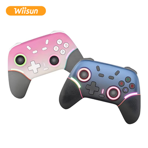 X9 Gamepad nirkabel, Kontroler Game lampu RGB mendukung <span class=keywords><strong>Android</strong></span> IOS PC Joystick Multi-Platform - Product Image 4