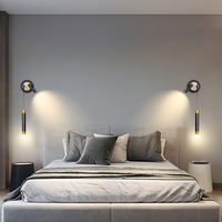 Lampes murales LED de style nordique moderne Lampes de coiffeuse à bras longs décorées d'intérieur pour les cuisines Salons Têtes de lit