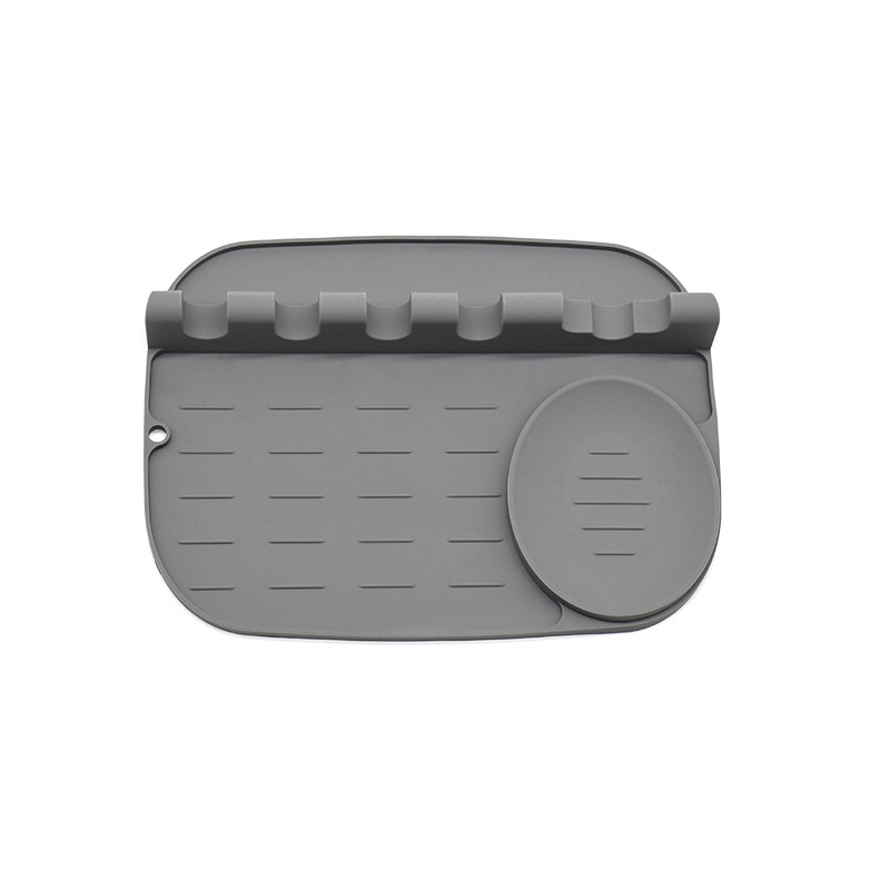 Силиконовая подставка для посуды, многофункциональный держатель для ложки, с капельной прокладкой, можно мыть в посудомоечной машине