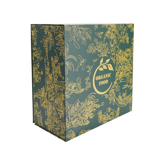 Boîte cadeau en carton en forme de livre écologique avec logo personnalisé <span class=keywords><strong>pour</strong></span> les aliments biologiques et les produits sains - Product Image 6