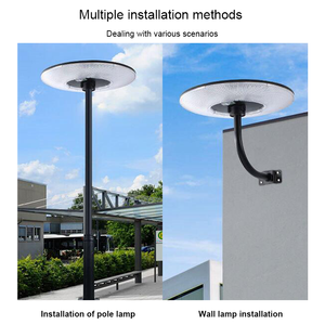 Lampe solaire d'extérieur pour maison et jardin, y compris des lumières étanches et des guirlandes lumineuses LED - Product Image 6