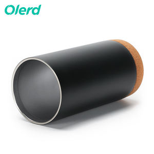 Taza de vacío portátil con vaso de acero inoxidable 510 de doble pared de 304 ml con fondo de <span class=keywords><strong>corcho</strong></span> para comida, agua, Camping, diseño de logotipo personalizado - Product Image 5