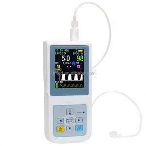 Monitor Combinado Dedicado a Animales para Medir la Saturación de Oxígeno en Sangre, el Dióxido de Carbono y la Frecuencia Cardíaca - Product Image 1