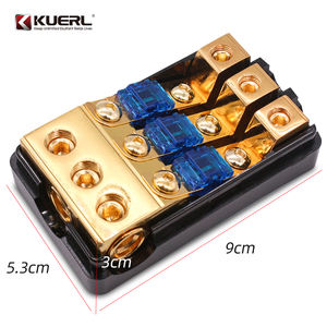 Bloque de soporte de fusible de buena calidad, dispositivo de distribución de fusibles ANL de audio caliente, bloques de uno a tres vías, caja de fusibles - Product Image 4