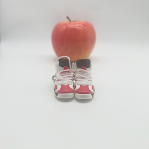 2 PCS Chaussures de basket-ball pour hommes <span class=keywords><strong>Sneaker</strong></span> Sports <span class=keywords><strong>Mini</strong></span> Keychain PVC Mousqueton Keychain 3D Design for Sports <span class=keywords><strong>Collection</strong></span> - Product Image 6