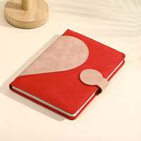 Cuaderno de Regalo de Alta Calidad con Logotipo Personalizado, A5/B5, Páginas Rayadas, Diario Académico con Hebilla, Papelería de Oficina, Cuaderno de Cuero PU