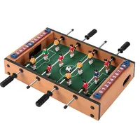 Tabela de futebol personalizada de madeira, portátil, mini gamesfor infantil e adulto