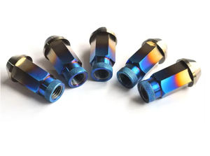 น็อตหกเหลี่ยมไทเทเนียมเคลือบสีสันสดใส M5 M8 M10 M12 GR5 Ti6Al4V น็อตไทเทเนียมสีรุ้งสำหรับรถจักรยานยนต์ - Product Image 3