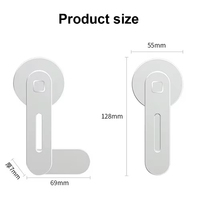 Support magnétique réglable pour ordinateur portable Support latéral pour téléphone Support d'extension d'ordinateur pliable et mince Téléphone latéral pour moniteur Tesla étanche