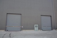 Puerta de Almacén Moderna de Alta Calidad, de Aluminio, con Diseño de Enrollado Rápido en Espiral, Resistente al Viento, de Alta Velocidad y Lujo