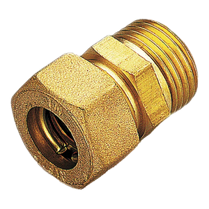 Raccordo a Compressione Maschio Dritto TIEMME con O-Ring per Tubi in Rame 28 X 1\" Condotti e Raccordi - Product Image 1