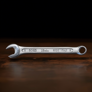 Llave Combinada Corta Take 6085 de 8 mm DIN3119A Fabricada en Italia - Product Image 3