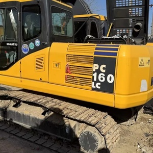 รถขุดโคมัตสึ 160-7 มือสอง 16 ตัน เครื่องยนต์แท้ กล่องเกียร์ PLC ปั๊ม รับประกัน 1 ปี ได้รับการรับรองมาตรฐาน EPA จัดส่งรวดเร็ว - Product Image 4