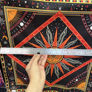 Altar Card GamePentagram Moon Phase Mantel <span class=keywords><strong>Tarot</strong></span> Wrap Crystal Grid Cloth para Decoración - Product Image 5