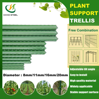 Tuteur de plantes pour jardin, légumes, fleurs grimpantes, pépinière, jardinage extérieur, culture, direct usine, OEM, prêt à l'exportation