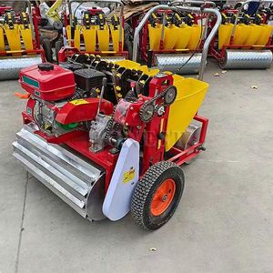 High Efficiency 4/5 <b>Row</b> Diesel/Petrol Tractor Garlic Planting <b>Machine</b> Seeder with Motor Multifunctional - Product Image 3