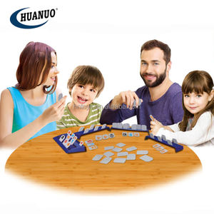 Giocattolo educativo all'aperto e al coperto famiglia edizione classica Rummybrix gioco <span class=keywords><strong>da</strong></span> <span class=keywords><strong>tavolo</strong></span> per i bambini - Product Image 5