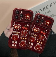 Étui de téléphone portable en TPU avec cordon de cou et support de miroir pour appareil photo, motif Fleur Porte-Bonheur, pour iPhone 6 7 8 X Xr Xs 11 12 13 14 15 16 Pro Max