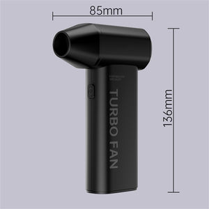 Высококачественный портативный мини-воздуходувка OEM с логотипом, 120000 об/мин, мощный турбовентилятор для уборки автомобиля, дома и офиса - Product Image 3
