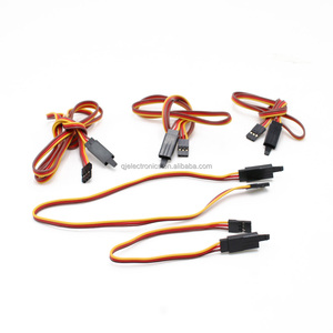 Удлинительный кабель для сервоприводов RC-моделей AM-2002-1/2/3/4/5/6/7/8/9/10H JR с крючком, коричневый/красный/оранжевый, плоские провода - Product Image 5